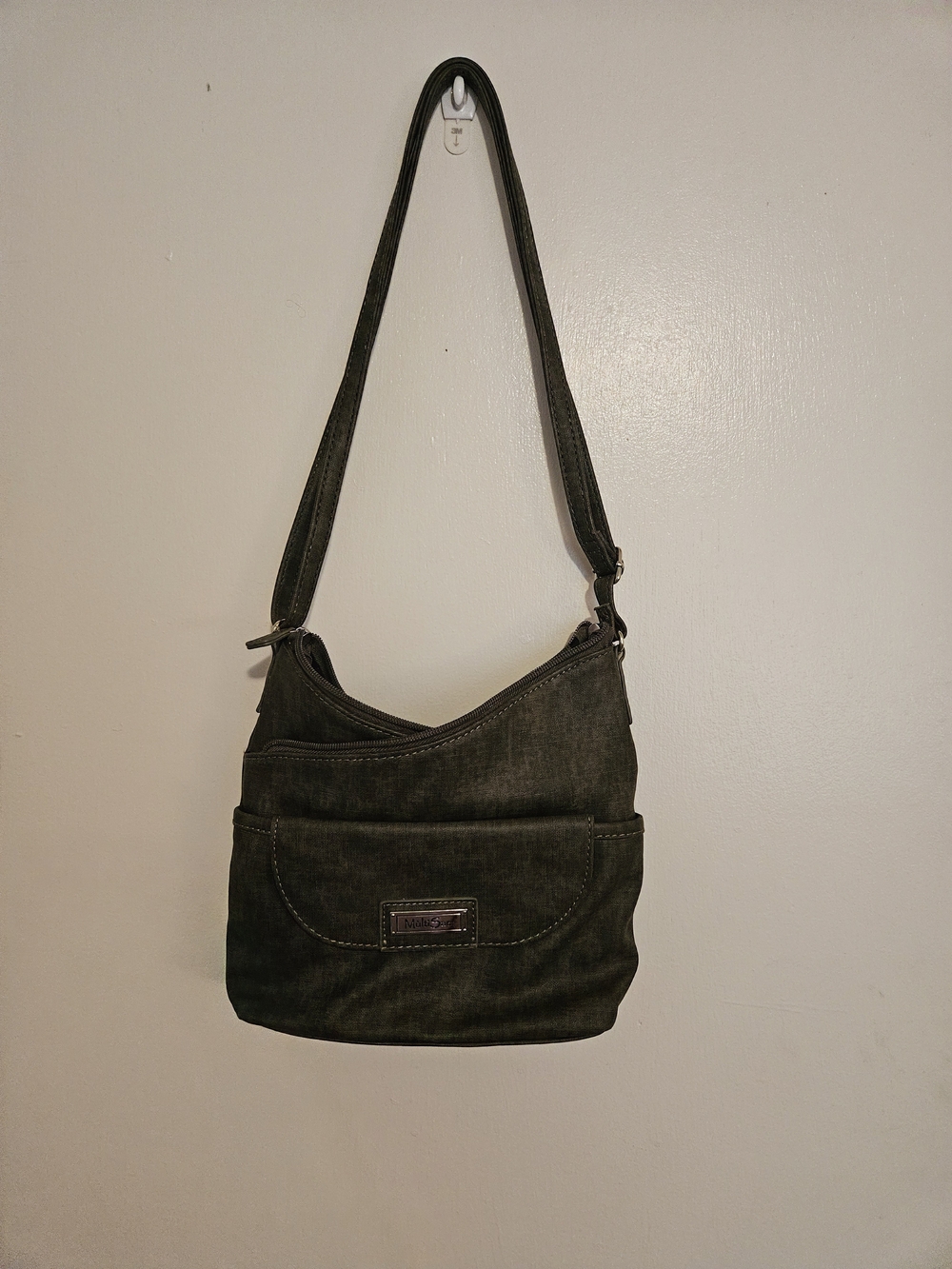 Everyday Convertible Shoulder Bag in Dark Gray